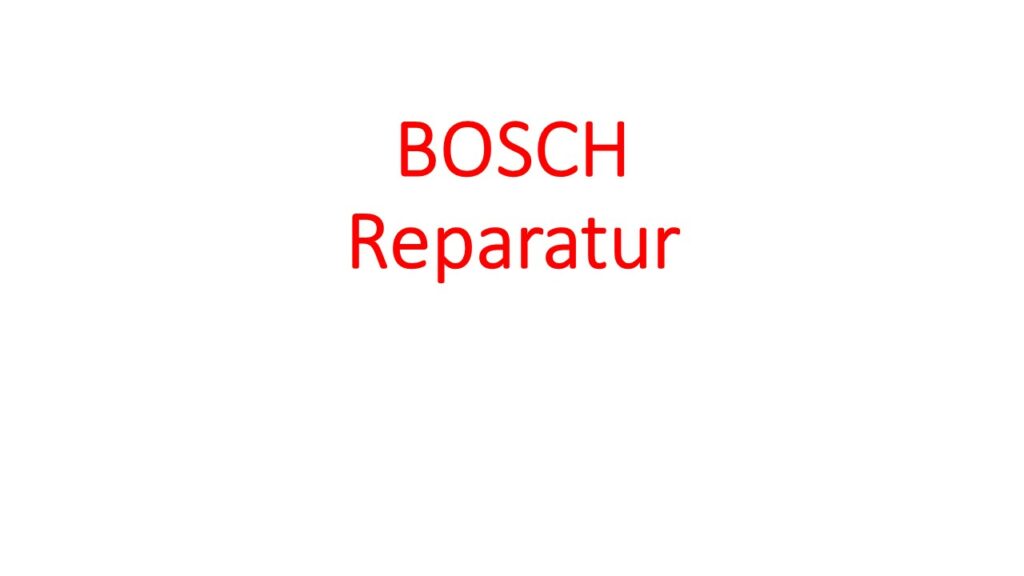 Kundendienst Bosch Berlin
